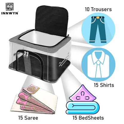 Transpetant Cloth Orgniser Storage Bag